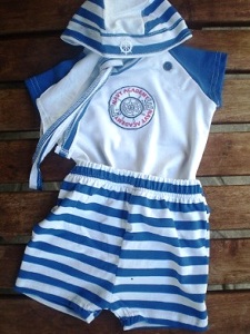 Lassie 3-dielny set Pepík letný č 56