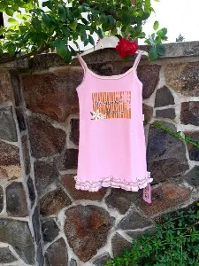 Dievčenské šaty letné č 104-134 Lassie