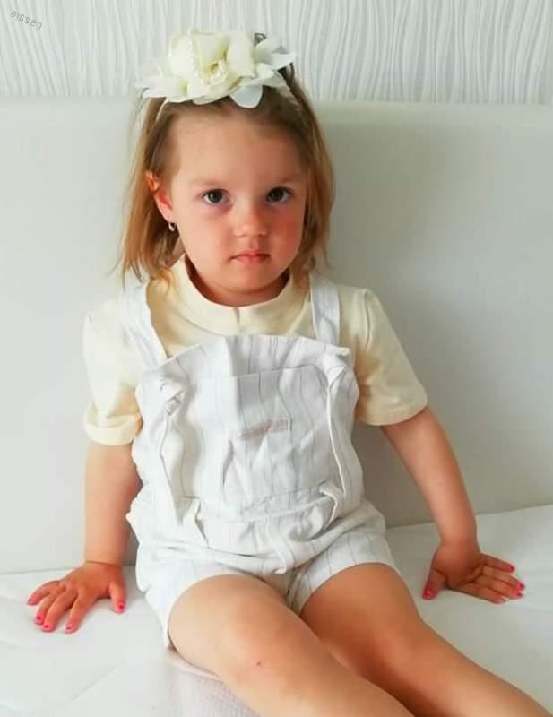 Detský 2-dielny set René ľan veľk.(68/74, 80/86 a 92/98)