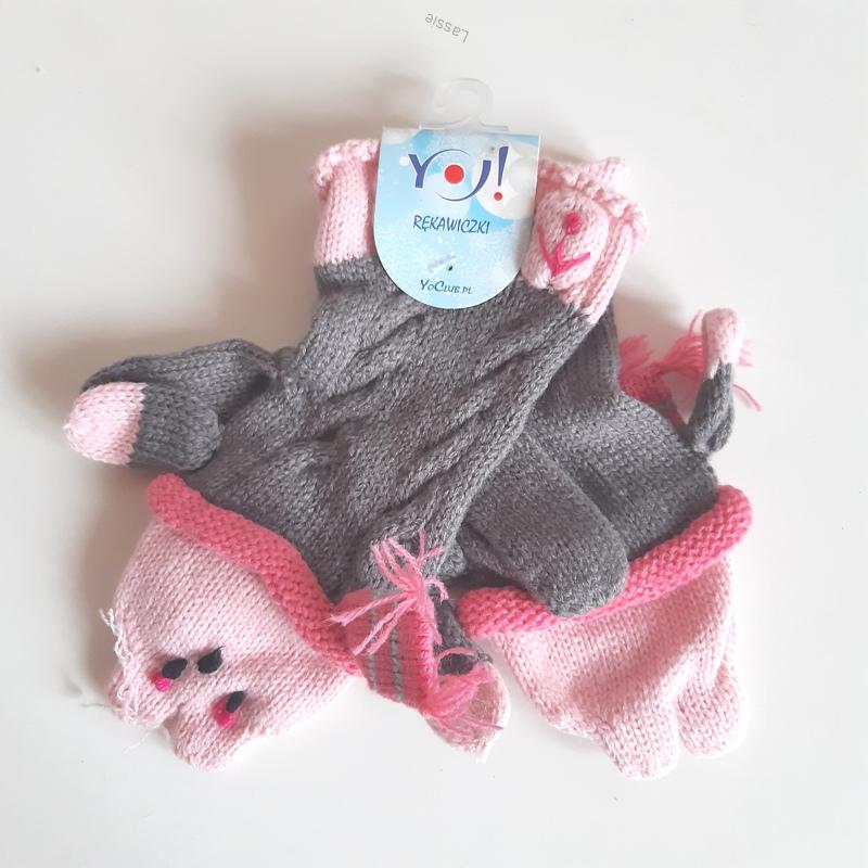 Palčiaky dievčenské 16cm(6-8 r.)