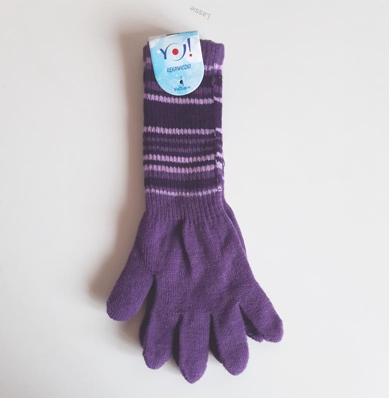 Rukavice dlhé dievčenské 18cm( 9-13 r.)