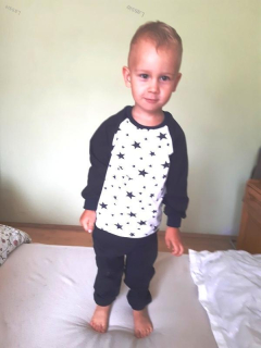 Chlapčenské bavlnené pyžamo veľk.116