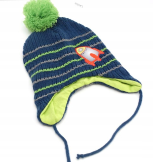 Chlapčenská zimná čiapka Raketa (46-48)
