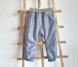 Detské šuštiakové zateplené nohavice (86-140)