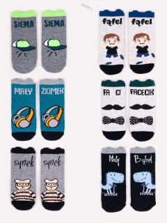 Ponožky bavlnené chlapčenské (1,5 -5 rokov)