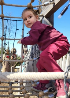 Detské softshellové zimné nohavice bordové veľ.(86/92, 98/104,  110/116, 122/128, 134/140)