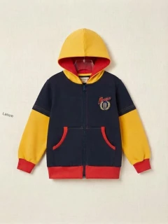 Detská mikina na zips s kapucňou veĺk.116
