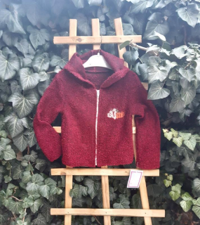 Dievčenská mikina na zips buklé veľ.98-152