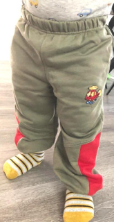 Tepláky s lampasom 80