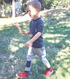 Nátelník antracitový veľ.80