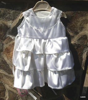 Lassie šaty na krst Ľalia