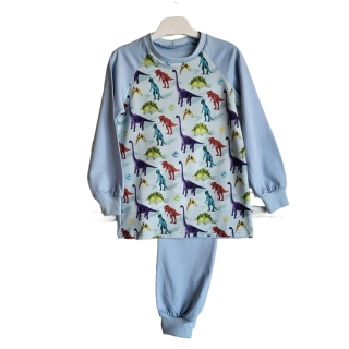 Detské bavlnené pyžamo Díno 92